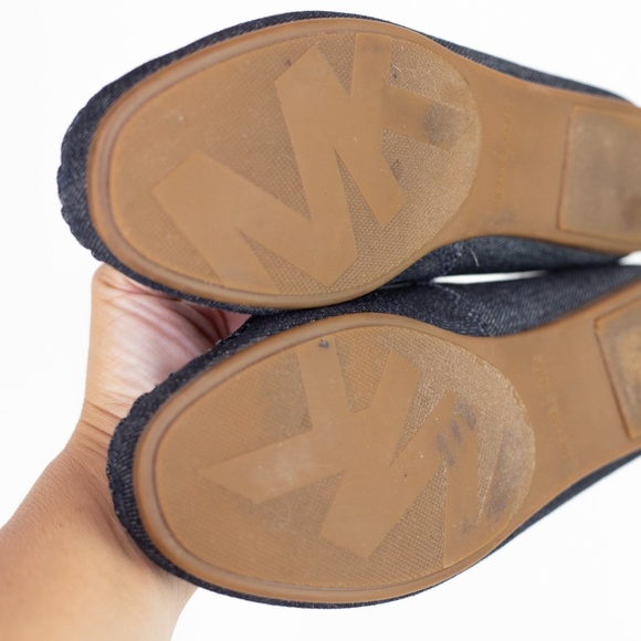 Michael Kors Denim Moccasin Loafers Flats Women’s 7M - Picture 6 of 10